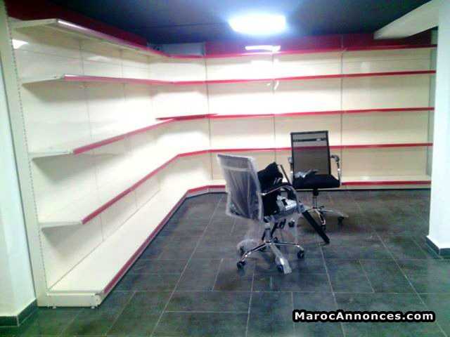 Image annonce: Rayonnage de supermarché -طاجرات و رفوف بجودة عالية