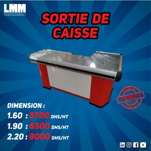 Annonce sortie de caisse