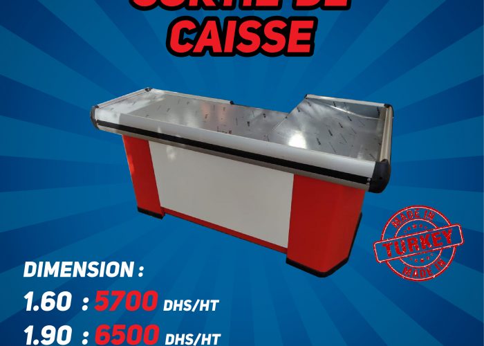 Image annonce: Sortie de caisse