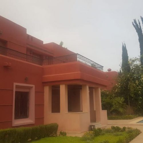 Annonce: Villa à vendre pas loin de la palmeraie