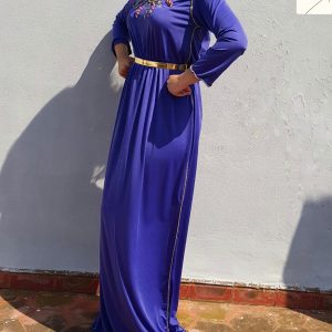 Annonce Aid collection - Robe caftan perlée