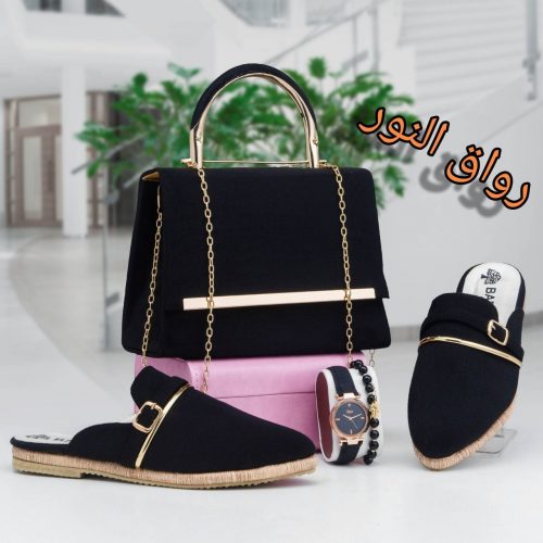 Annonce: Pack sac - babouche - montre - bracelet