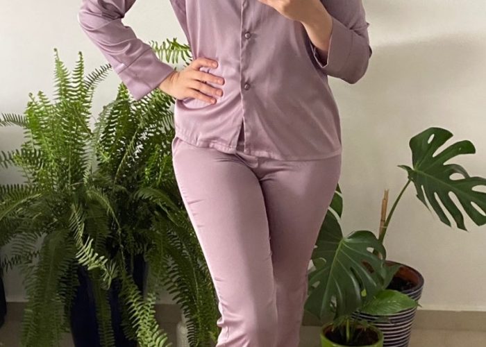 Image annonce: Pyjama satin de soie