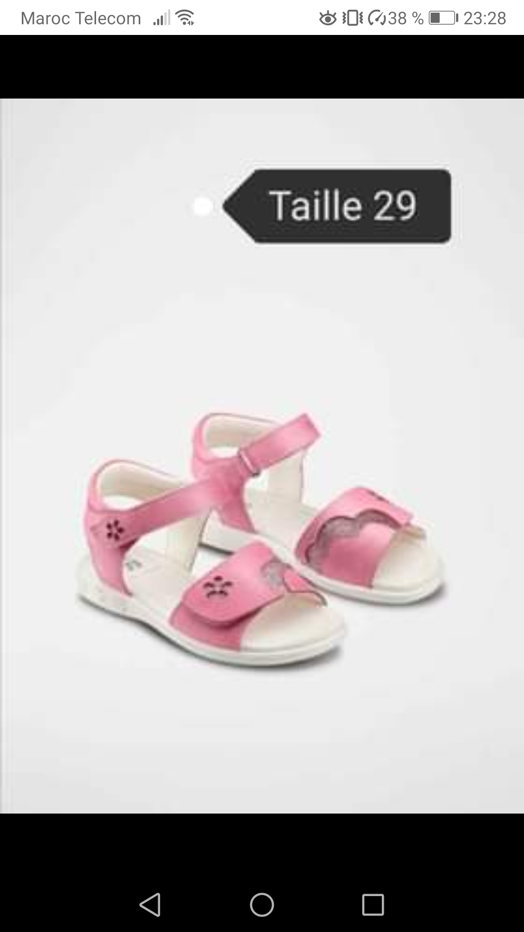 Sandale discount fille marque