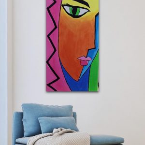 Annonce Tableau peinture sur toile coton fait main