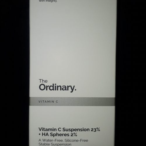Annonce: The ordinary vitamine C suspension 23%+ HA spheres 2%