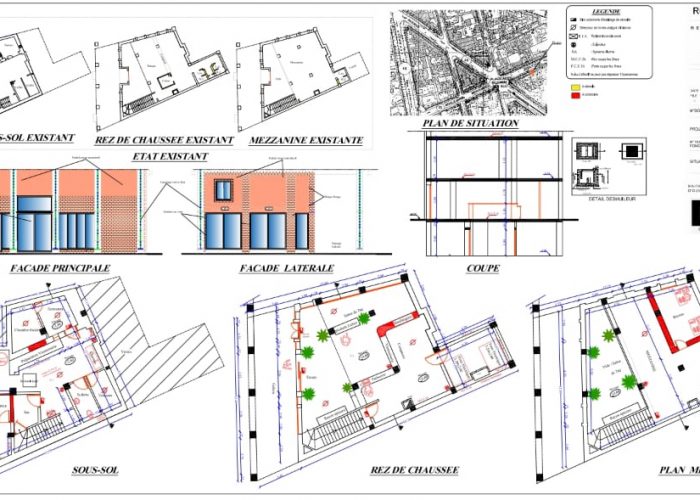 Image annonce: Magasin à louer à gueliz 2 façades