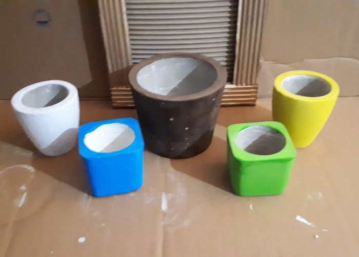 Image annonce: Pots Décoratif artisanale en ciment