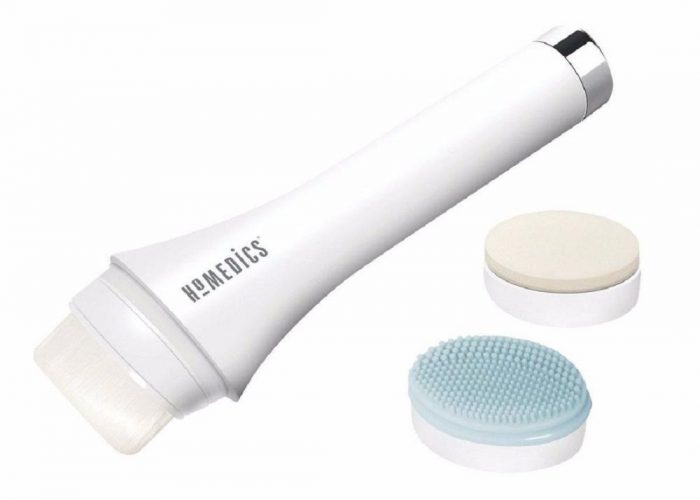 Image annonce: Brosse De Nettoyante De Visage Avec 3 Brosses HOMEDICS FAC-100-EU