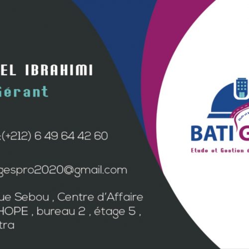 Annonce: Étude et Gestion des projets de construction ( bâtiments et VRD)