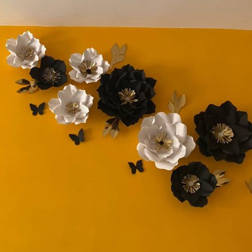 Annonce: Fleurs en papier