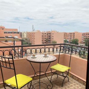 Annonce Magnifique Appartment 126 m² pour location longue durée à Gueliz