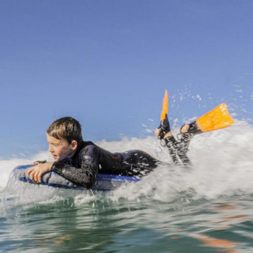 Annonce: Palmes Bodyboard 100 Orange (Pointures : 38 à 45)