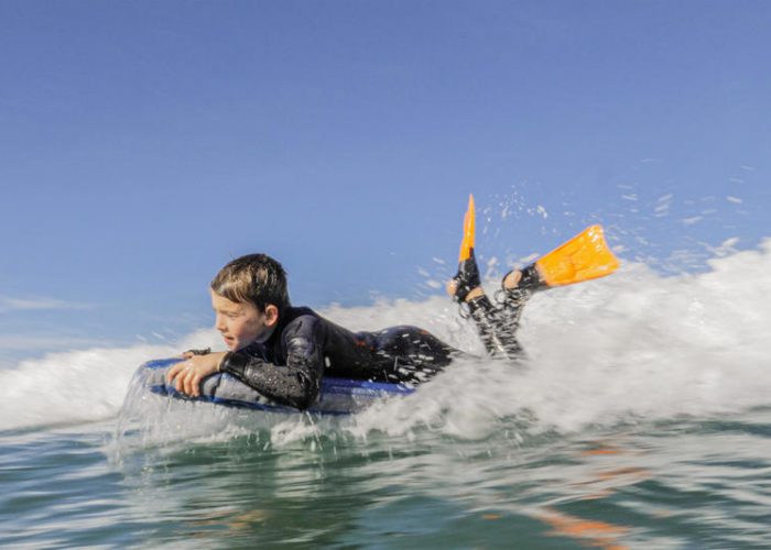 Image annonce: Palmes Bodyboard 100 Orange (Pointures : 38 à 45)