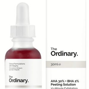 Annonce The ordinary peeling solution and Caféine contour des yeux