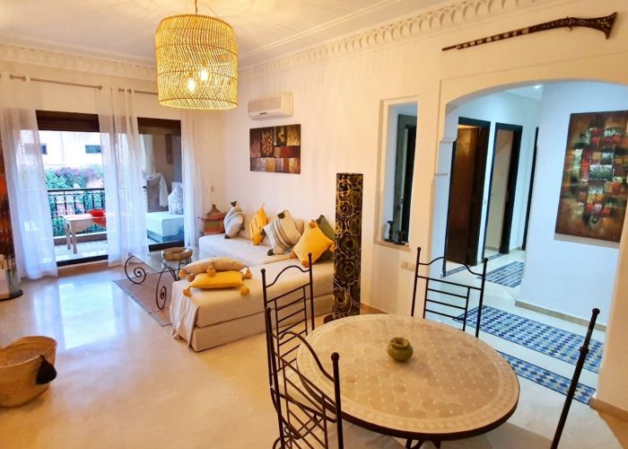 Image annonce: Appartement disponible à la location courte durée sur Marrakech
