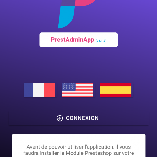 Annonce: Application mobile pour la gestion de boutique en ligne Prestashop