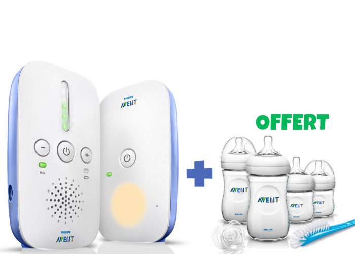 Image annonce: Babyphone Écoute-bébé + Kit nouveau né avent Offert