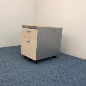 Annonce Caisson à roulette bureau finition bois Haworth