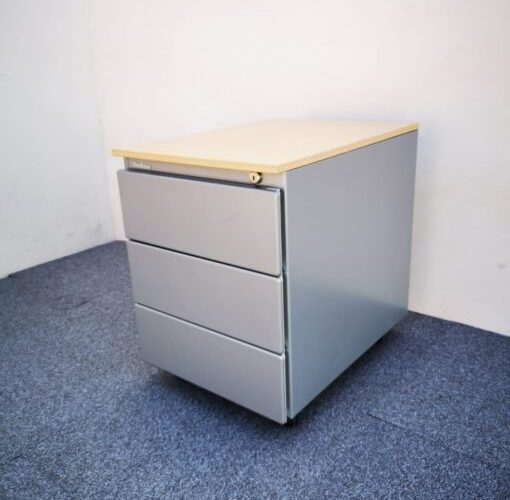 Image annonce: Caisson bas à roulette Steelcase 3 tiroirs