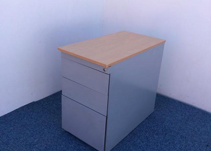 Image annonce: Caisson hauteur bureau Steelcase P80cm