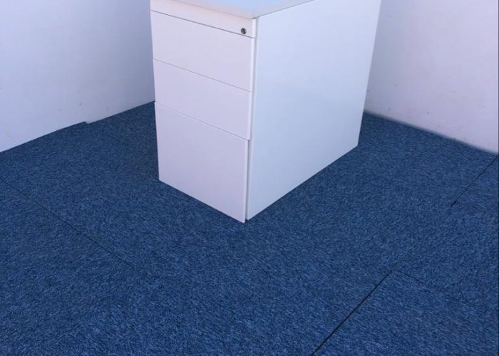 Image annonce: Caisson hauteur de bureau blanc