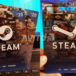 Annonce Carte Steam Maroc