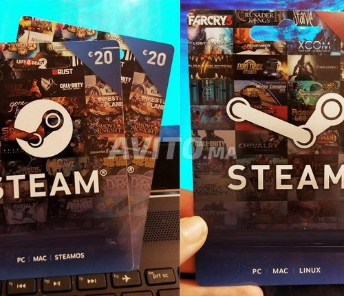 Annonce: Carte Steam Maroc