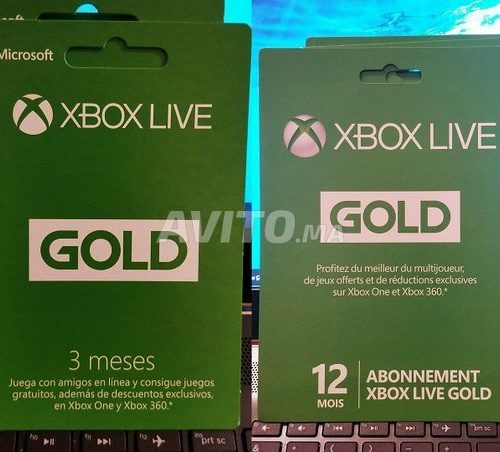 Annonce: Carte Xbox Live Maroc