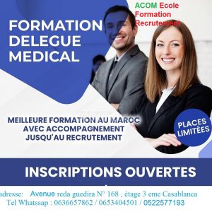 Annonce Formation Délégué Médical Pratique & Théorique