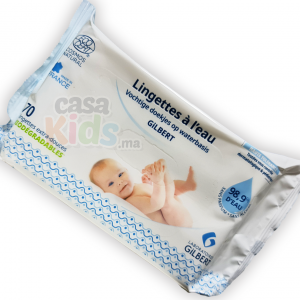 Annonce Lingettes à l'eau 70 pcs- Gilbert
