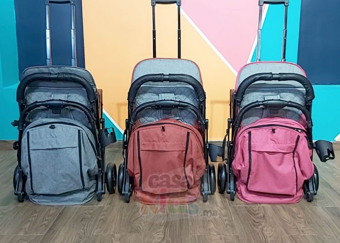 Image annonce: Poussette valise de luxe et Poussette balançoire 2 en 1