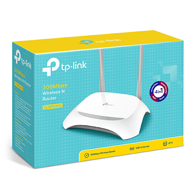 Annonce: TP-LINK TD-W8961ND Routeur modem ADSL2+ WiFi 300 Mbps TD-W8961ND + commutateur 4 ports