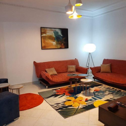 Annonce: A louer grand appartement entièrement meublé et équipé Direct propriétaire