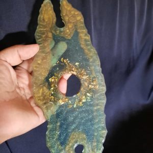 Annonce Support de verre handmade en résine epoxy