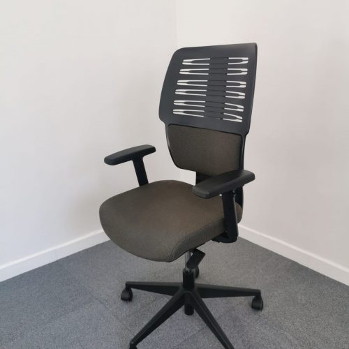 Annonce: Chaise à roulette ergonomique Citizen marron