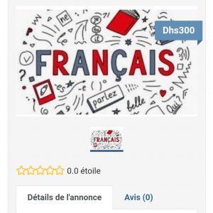 Annonce Cours soutien français primaire