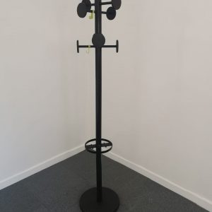 Annonce Porte manteau 8 patères noir et porte parapluie