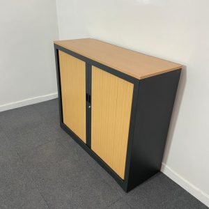 Annonce Armoire basse 120x100cm bi color marron