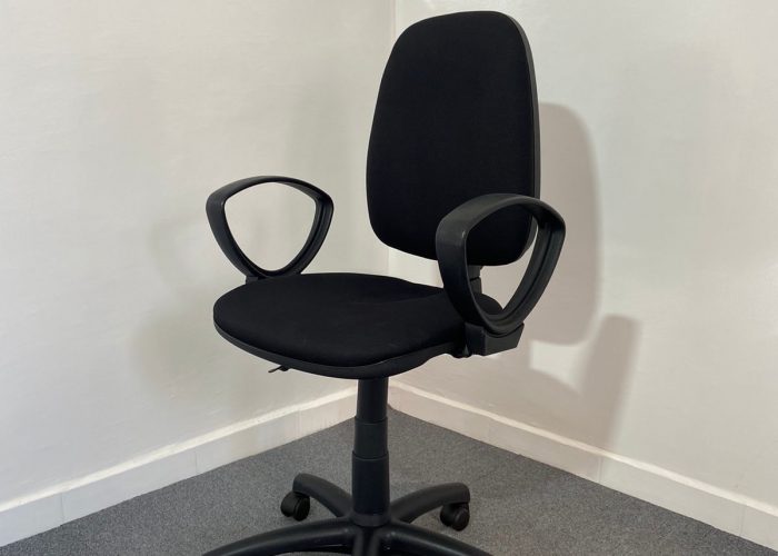 Image annonce: Chaise à roulette noir Tx200 promotion
