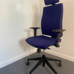 Annonce Siege de bureau Staples trend tissus rembourré