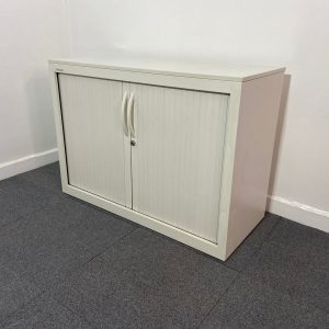 Annonce Armoire basse Steelcase 100x73cm blanche