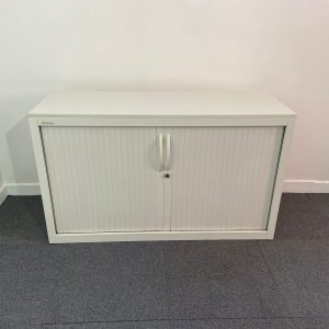Annonce Armoire basse Steelcase 120x73cm blanche