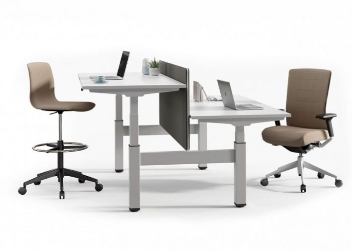 Image annonce: Bureau bench Actiu Mobility réglable en hauteur