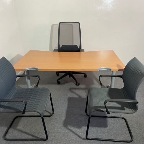 Annonce: Bureau droit 160x80cm piètement I Strafor