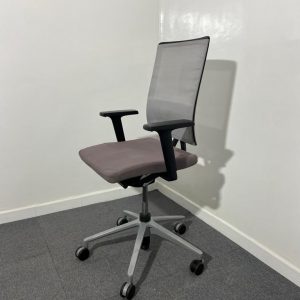Annonce Chaise à roulette Sedus open up résille grise