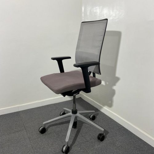 Annonce: Chaise à roulette Sedus open up résille grise