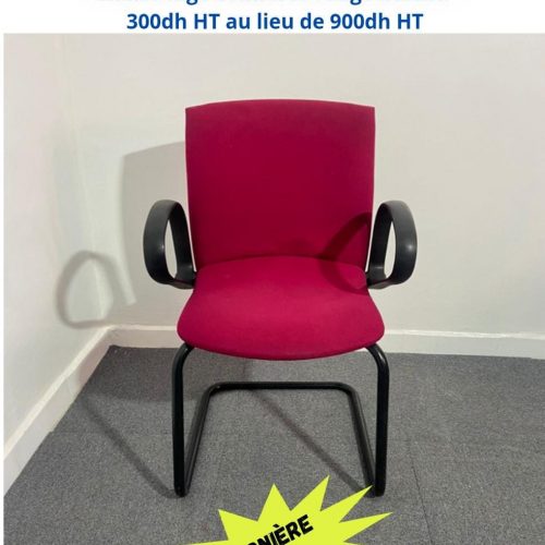 Annonce: Chaise luge comforto rouge accueil