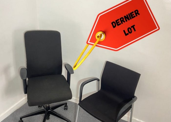 Image annonce: Ensemble chaise président ergonomique et visiteur promo