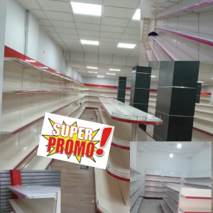 Annonce rayonnage supermarché crémé